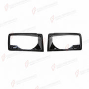 DRY CARBON FIBER HEADLIGHT TRIMS for LAND ROVER DEFENDER 90 110 130 L663 2020+
Set includes:

Headlight Trims
Material: Dry Carbon Fiber

NOTE: Professional installation is required.