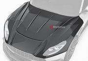 DRY CARBON FIBER HOOD BONNET for ASTON MARTIN DB11 2016 - 2023
Set includes:

Hood Bonnet
Material: Dry Carbon

NOTE: Professional installation is required.