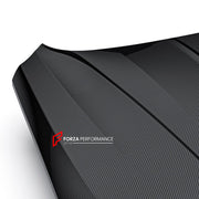 DRY CARBON FIBER HOOD BONNET for ASTON MARTIN DB11 2016 - 2023
Set includes:

Hood Bonnet
Material: Dry Carbon

NOTE: Professional installation is required.