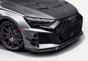 DRY CARBON FIBER HOOD BONNET for AUDI RS3 8Y FACELIFT 2025+
Set includes:

Hood Bonnet
Material: Dry Carbon

NOTE: Professional installation is required.