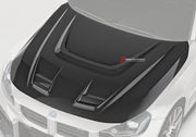 DRY CARBON FIBER HOOD BONNET for BMW M2 G87 2023+
Set includes:

Hood Bonnet
Material: Dry Carbon

NOTE: Professional installation is required.