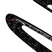 DRY CARBON FIBER HOOD VENTS for ASTON MARTIN DBX 2020+
Set includes:

Hood Vents
Material: Dry Carbon

NOTE: Professional installation is required.