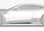 DRY CARBON FIBER LOWER SIDE SKIRTS for ASTON MARTIN DB11 2016 - 2023
Set includes:

Lower Side Skirts
Material: Dry Carbon

NOTE: Professional installation is required.