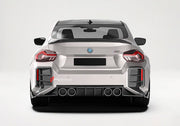 DRY CARBON FIBER REAR CANARDS for BMW M2 G87 2023+
Set includes:

Rear Canards
Material: Dry Carbon

NOTE: Professional installation is required.