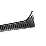 DRY CARBON FIBER REAR CANARDS for BMW M3 G80 2021+
Set includes:

Rear Canards
Material: Dry Carbon

NOTE: Professional installation is required.