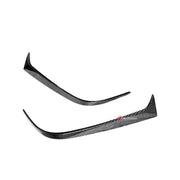 DRY CARBON FIBER REAR CANARDS for BMW M3 G80 2021+
Set includes:

Rear Canards
Material: Dry Carbon

NOTE: Professional installation is required.
