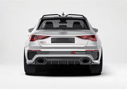 DRY CARBON FIBER REAR DIFFUSER for AUDI RS3 8Y 2021 - 2024
Set includes:

Rear Diffuser
Material: Dry Carbon

NOTE: Professional installation is required.