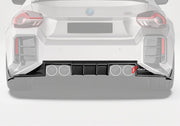 DRY CARBON FIBER REAR DIFFUSER for BMW M2 G87 2023+
Set includes:

Rear Diffuser
Material: Dry Carbon

NOTE: Professional installation is required.