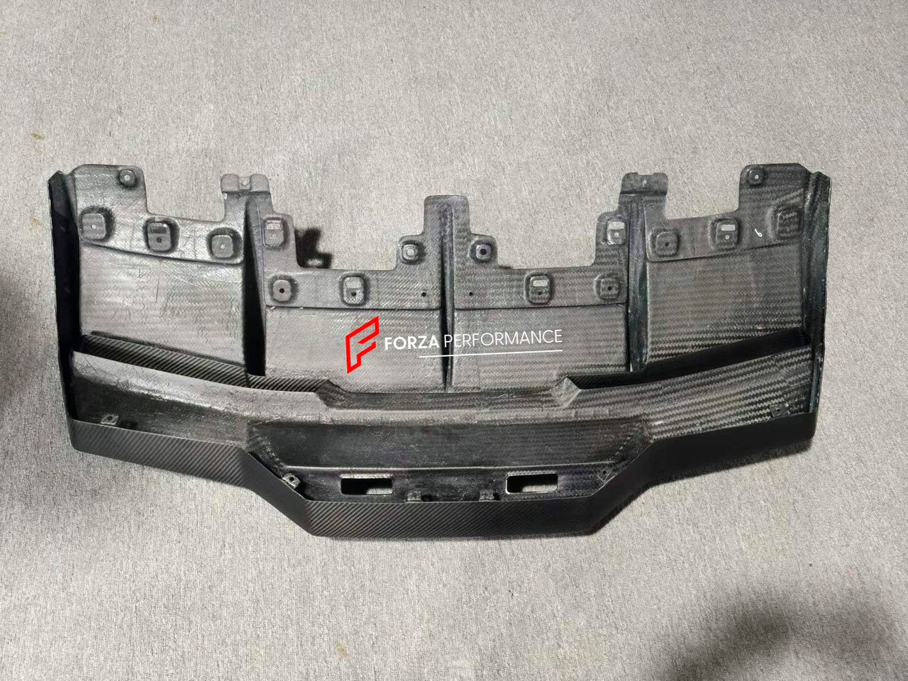 DRY CARBON FIBER REAR DIFFUSER for LAMBORGHINI HURACAN LP 640-2 STO 2014 - 2019