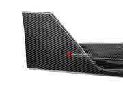 DRY CARBON FIBER REAR SIDE SPLITTERS for BMW M3 G80 2021+
Set includes:

Rear Side Splitters
Material: Dry Carbon

NOTE: Professional installation is required.