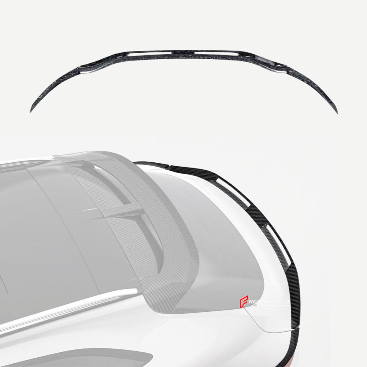 DRY CARBON FIBER REAR SPOILER for ASTON MARTIN DBX 2020+
Set includes:

Rear Spoiler
Material: Dry Carbon

NOTE: Professional installation is required.