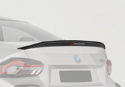 DRY CARBON FIBER REAR SPOILER for BMW M2 G87 2023+
Set includes:

Rear Spoiler
Material: Dry Carbon

NOTE: Professional installation is required.