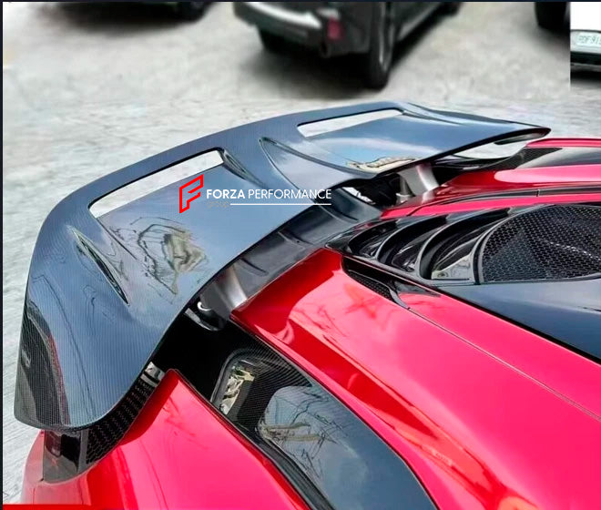 DRY CARBON FIBER REAR SPOILER WING for MCLAREN 720S 2017 - 2023

Set includes:

Rear Spoiler

Material: Carbon Fiber

Note: Professional installation is required

CONTACT US FOR PRICING


