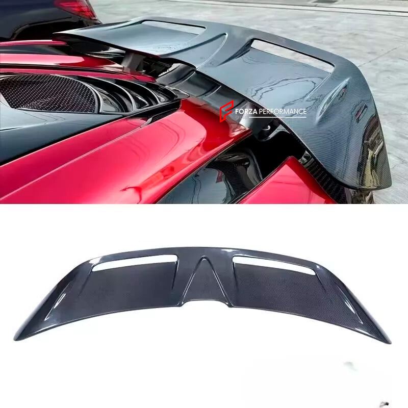 DRY CARBON FIBER REAR SPOILER WING for MCLAREN 720S 2017 - 2023

Set includes:

Rear Spoiler

Material: Carbon Fiber

Note: Professional installation is required

CONTACT US FOR PRICING


