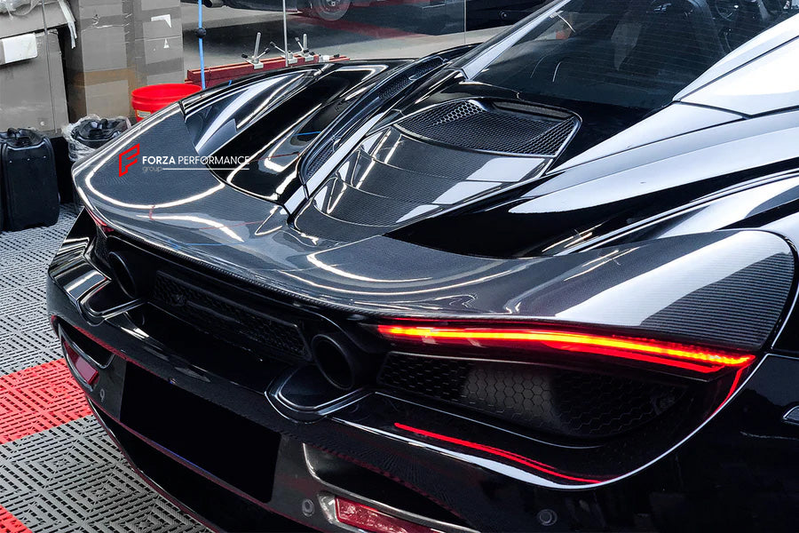 DRY CARBON FIBER REAR SPOILER WING for MCLAREN 720S 2017 - 2023

Set includes:

Rear Spoiler

Material: Carbon Fiber

Note: Professional installation is required

CONTACT US FOR PRICING
