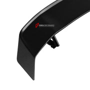DRY CARBON FIBER REAR WING SPOILER for AUDI R8 4S FACELIFT 2019 - 2023
Set includes:

Rear Wing Spoiler
Material: Dry Carbon

NOTE: Professional installation is required.