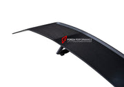 DRY CARBON FIBER REAR WING SPOILER for AUDI R8 4S FACELIFT 2019 - 2023
Set includes:

Rear Wing Spoiler
Material: Dry Carbon

NOTE: Professional installation is required.