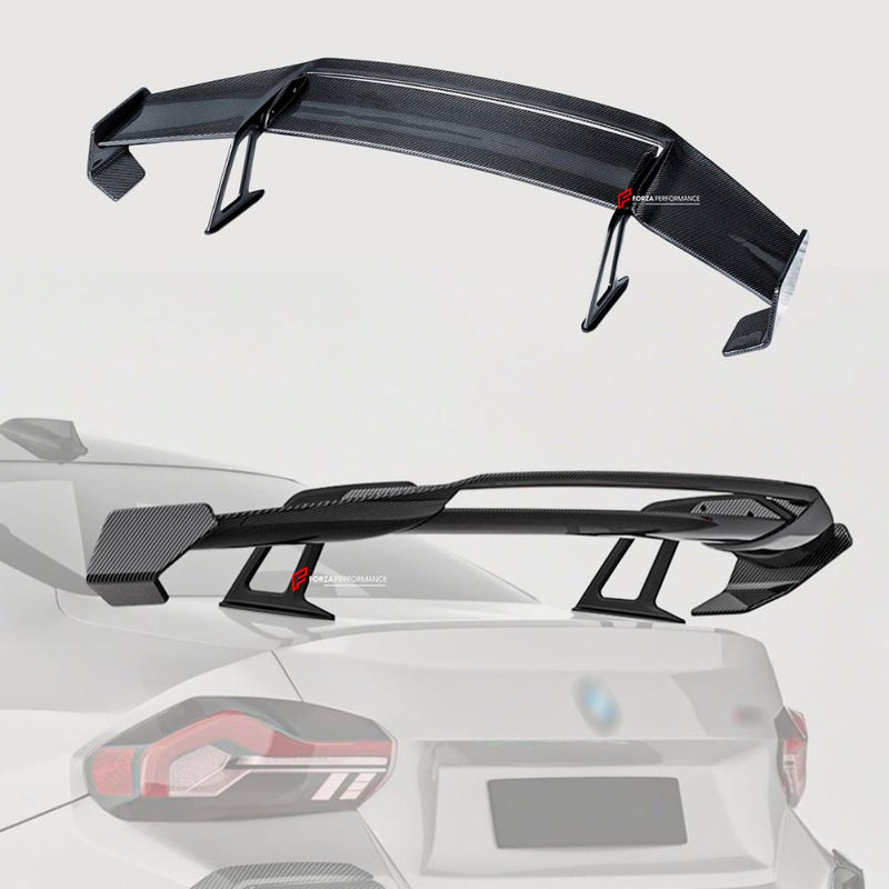 DRY CARBON FIBER REAR WING SPOILER for BMW M2 G87 2023+