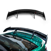 DRY CARBON FIBER REAR WING SPOILER for BMW M3 G80 2021+
Set includes:

Rear Wing Spoiler
Material: Dry Carbon

NOTE: Professional installation is required.