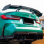 DRY CARBON FIBER REAR WING SPOILER for BMW M3 G80 2021+
Set includes:

Rear Wing Spoiler
Material: Dry Carbon

NOTE: Professional installation is required.