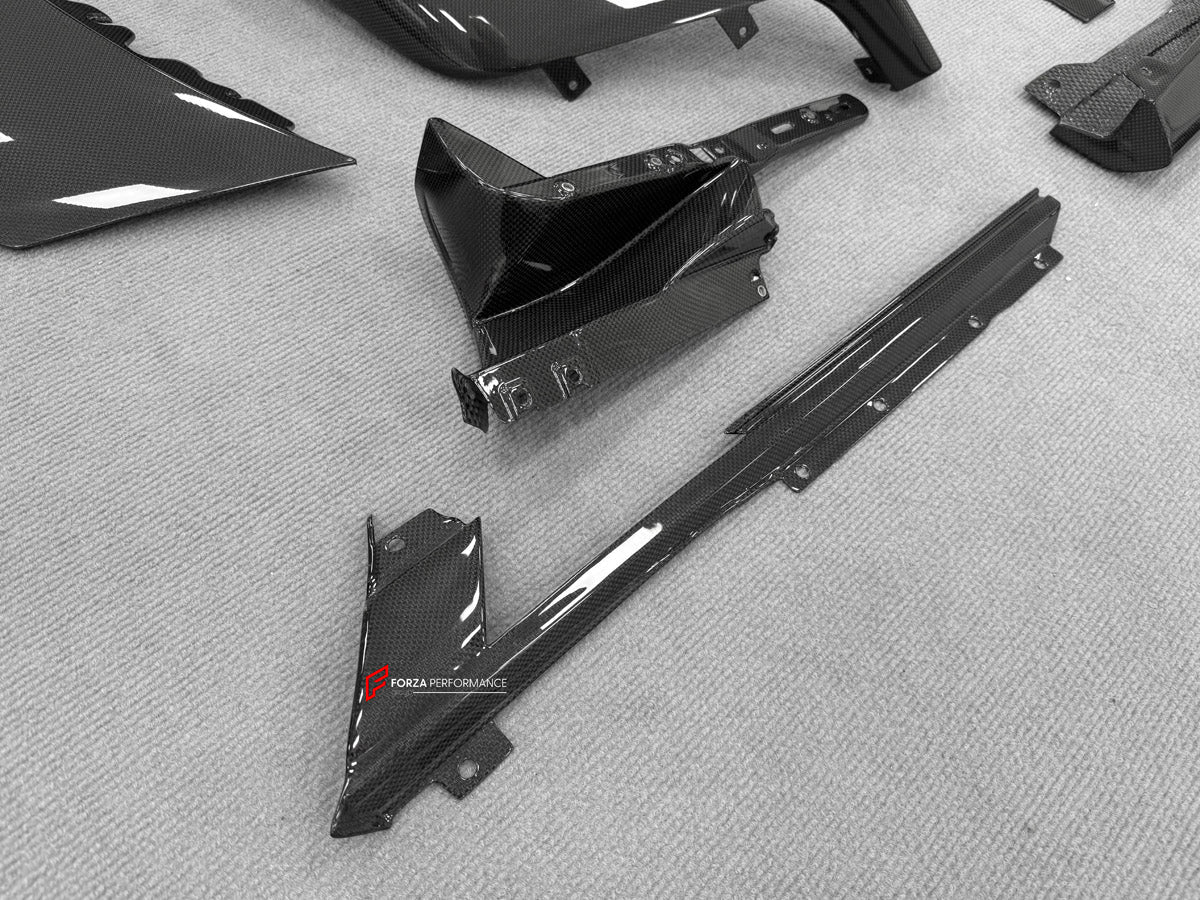 DRY CARBON FIBER REPLACEMENT BODY KIT for FERRARI 12 CILINDRI 2024+ Forza Performance custom fit