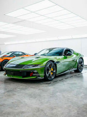 DRY CARBON FIBER REPLACEMENT BODY KIT for FERRARI 12 CILINDRI 2024+

Set includes:

Front Bumper Trims
Side Skirts
Rear Diffuser

Material: Carbon Fiber