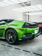 DRY CARBON FIBER REPLACEMENT BODY KIT for FERRARI 12 CILINDRI 2024+

Set includes:

Front Bumper Trims
Side Skirts
Rear Diffuser

Material: Carbon Fiber