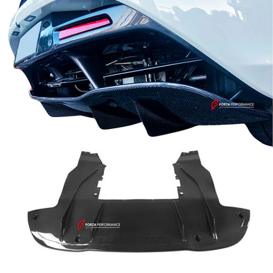 DRY CARBON FIBER REPLACEMENT REAR DIFFUSER for MCLAREN 720S 2017 - 2023

Set includes:

Rear Diffuser

Material: Carbon Fiber

NOTE: Professional installation is required