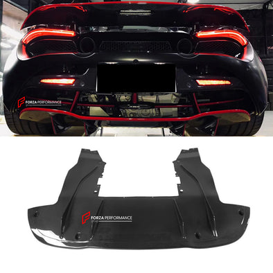 DRY CARBON FIBER REPLACEMENT REAR DIFFUSER for MCLAREN 720S 2017 - 2023

Set includes:

Rear Diffuser

Material: Carbon Fiber

NOTE: Professional installation is required

CONTACT US FOR PRICING