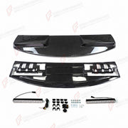 DRY CARBON FIBER ROOF LIGHT BAR for LAND ROVER DEFENDER 90 110 130 L663 2020+
Set includes:

Roof Light Bar
Material: Dry Carbon Fiber

NOTE: Professional installation is required.