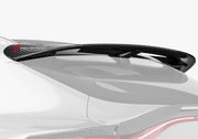 DRY CARBON FIBER ROOF SPOILER for ASTON MARTIN DBX 2020+
Set includes:

Roof Spoiler
Material: Dry Carbon

NOTE: Professional installation is required.