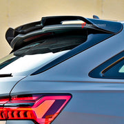 DRY CARBON FIBER ROOF SPOILER for AUDI RS6 C8 2019 - 2023
Set includes:

Roof Spoiler
Material: Dry Carbon

NOTE: Professional installation is required.