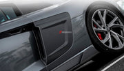DRY CARBON FIBER SIDE AIR INTAKE SCOOPS for AUDI R8 4S FACELIFT 2019 - 2023
Set includes:

Side Air Intake Scoops
Material: Dry Carbon

NOTE: Professional installation is required.