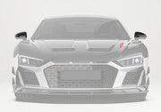 DRY CARBON FIBER SIDE MIRROR COVERS for AUDI R8 4S FACELIFT 2019 - 2023
Set includes:

Side Mirror Covers
Material: Dry Carbon

NOTE: Professional installation is required.