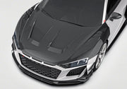 DRY CARBON FIBER SIDE MIRROR COVERS for AUDI R8 4S FACELIFT 2019 - 2023
Set includes:

Side Mirror Covers
Material: Dry Carbon

NOTE: Professional installation is required.