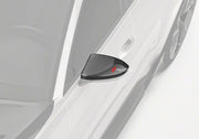 DRY CARBON FIBER SIDE MIRROR COVERS for AUDI RS6 C8 2019 - 2023
Set includes:

Side Mirror Covers
Material: Dry Carbon

NOTE: Professional installation is required.
