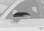 DRY CARBON FIBER SIDE MIRROR COVERS for AUDI RS7 C8 2020 - 2023
Set includes:

Side Mirror Covers
Material: Dry Carbon

NOTE: Professional installation is required.