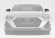DRY CARBON FIBER SIDE MIRROR COVERS for AUDI RS7 C8 2020 - 2023
Set includes:

Side Mirror Covers
Material: Dry Carbon

NOTE: Professional installation is required.