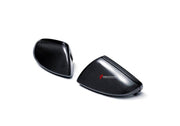 DRY CARBON FIBER SIDE MIRROR COVERS for AUDI RS7 C8 2020 - 2023
Set includes:

Side Mirror Covers
Material: Dry Carbon

NOTE: Professional installation is required.