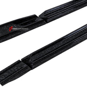 DRY CARBON FIBER SIDE SKIRTS for ASTON MARTIN DBX 2020+
Set includes:

Side Skirts
Material: Dry Carbon

NOTE: Professional installation is required.