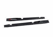 DRY CARBON FIBER SIDE SKIRTS for ASTON MARTIN DBX 2020+
Set includes:

Side Skirts
Material: Dry Carbon

NOTE: Professional installation is required.