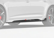 DRY CARBON FIBER SIDE SKIRTS for AUDI RS6 C8 2019 - 2023
Set includes:

Side Skirts
Material: Dry Carbon

NOTE: Professional installation is required.