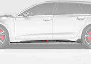 DRY CARBON FIBER SIDE SKIRTS for AUDI RS6 C8 2019 - 2023
Set includes:

Side Skirts
Material: Dry Carbon

NOTE: Professional installation is required.