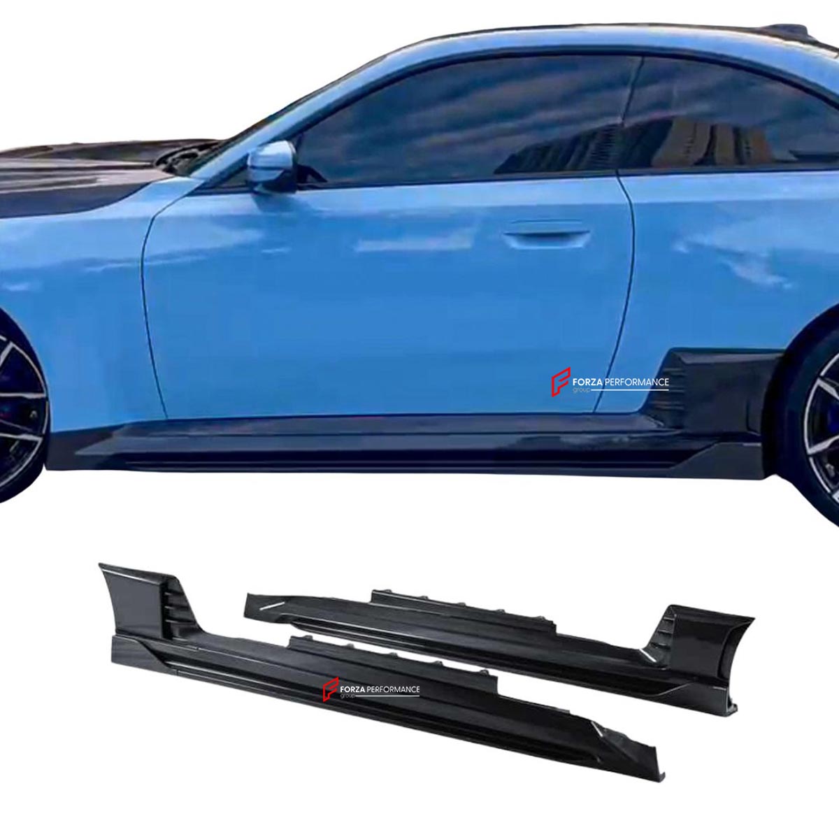DRY CARBON FIBER SIDE SKIRTS for BMW M2 G87 2023+
Set includes:

Side Skirts
Material: Dry Carbon

NOTE: Professional installation is required.
