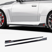 DRY CARBON FIBER SIDE SKIRTS for BMW M2 G87 2023+
Set includes:

Side Skirts
Material: Dry Carbon

NOTE: Professional installation is required.