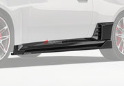 DRY CARBON FIBER SIDE SKIRTS for BMW M2 G87 2023+
Set includes:

Side Skirts
Material: Dry Carbon

NOTE: Professional installation is required.