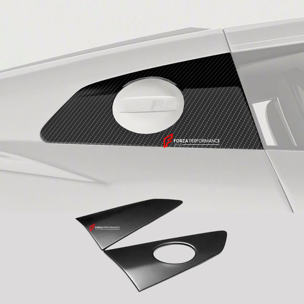 DRY CARBON FIBER UPPER SIDE BLADES for AUDI R8 4S FACELIFT 2019 - 2023
Set includes:

Upper Side Blades
Material: Dry Carbon

NOTE: Professional installation is required.