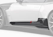 DRY CARBON FIBER UPPER SIDE SKIRTS for ASTON MARTIN DB11 2016 - 2023
Set includes:

Upper Side Skirts
Material: Dry Carbon

NOTE: Professional installation is required.