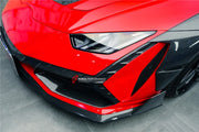 AUTHENTIC DARWIN PRO DRY CARBON FIBER WIDE BODY KIT for LAMBORGHINI HURACAN LP610 LP580 EVO 2015 - 2022  Set includes:  Front Bumper Side Fenders Fender Flares Fender Add-ons Side Skirts Rear Bumper