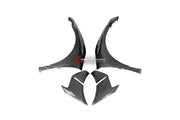 AUTHENTIC DARWIN PRO DRY CARBON FIBER WIDE BODY KIT for LAMBORGHINI HURACAN LP610 LP580 EVO 2015 - 2022  Set includes:  Front Bumper Side Fenders Fender Flares Fender Add-ons Side Skirts Rear Bumper